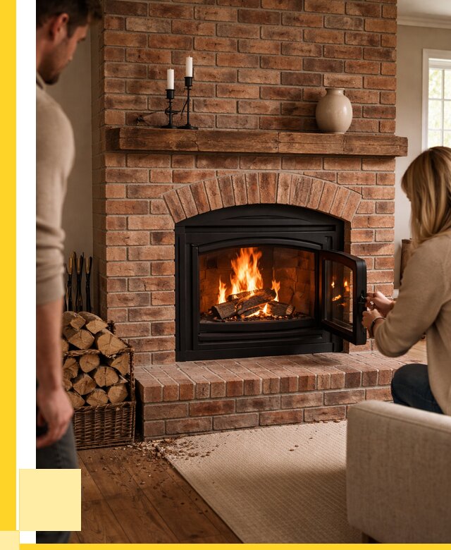 Кирпичные камины под ключ в Сосновоборске от 155175 р. | ЭриданСсб