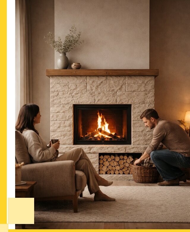 Камины для дома в Сосновоборске под ключ от 155175 р. | ЭриданСсб