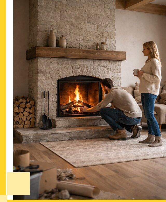 Камины для загородного дома в Сосновоборске от 362075 р., ЭриданСсб