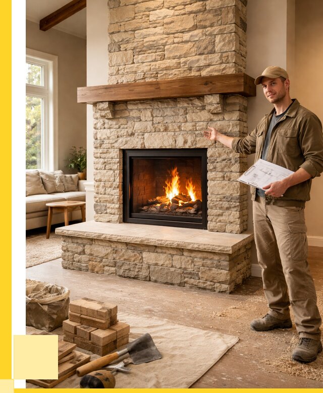 Камины под ключ в Сосновоборске от 186210 р. | ЭриданСсб — установка