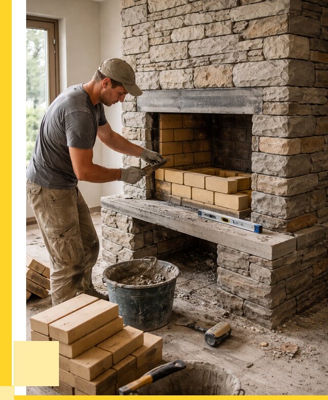 Кладка каминов и камина в Сосновоборске от 25863 р. ЭриданСсб