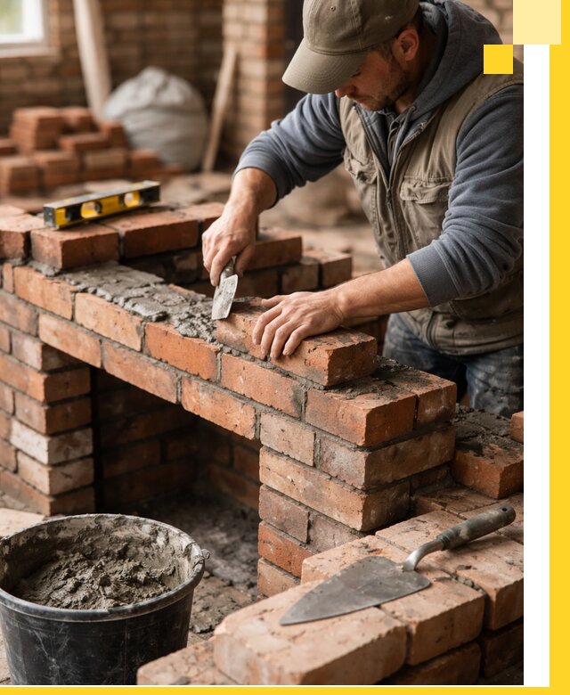 Кладка каминов под ключ в Сосновоборске профессиональная отделка и монтаж