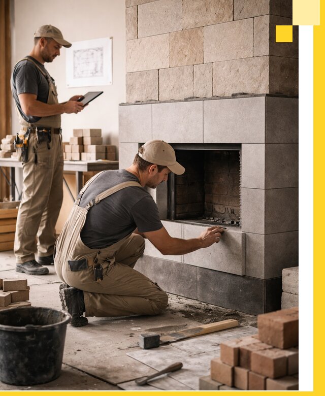 Индивидуальные проекты каминов и каминных систем в Сосновоборске