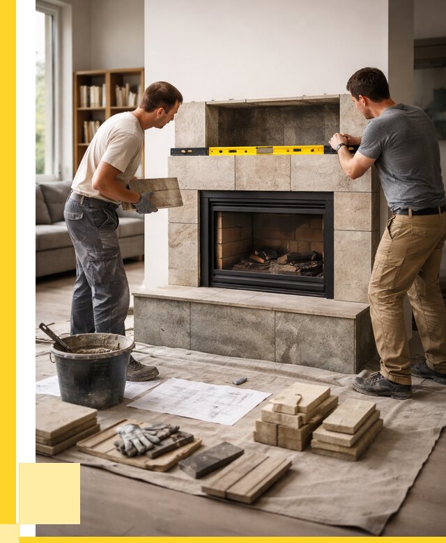 Монтаж каминов и установка в Сосновоборске от 46553 р. | ЭриданСсб