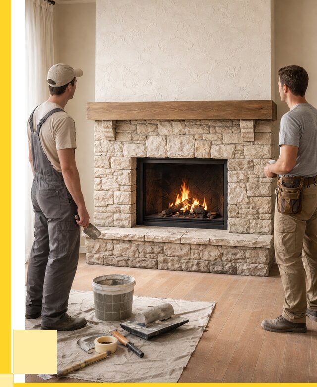 Отделка каминов в Сосновоборске от 6724 р. под ключ | ЭриданСсб