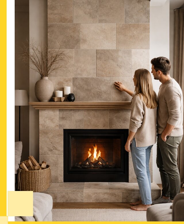 Облицовка каминов керамогранитом в Сосновоборске от 4655 р. | ЭриданСсб