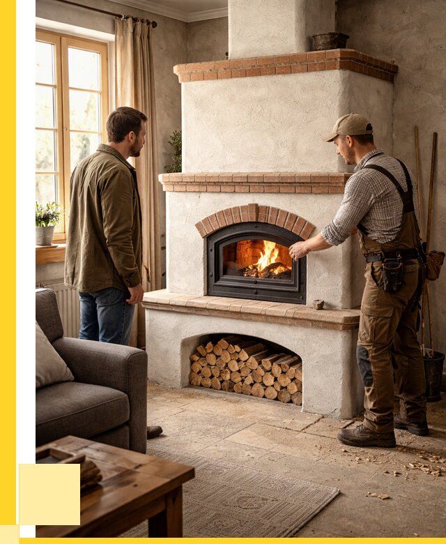 Печи камины в Сосновоборске: кирпичные, изразцовые от 62070 р. | ЭриданСсб