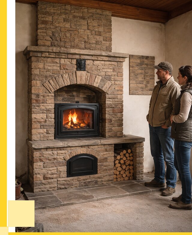 Кирпичная печь под ключ в Сосновоборске от 155175 р. | ЭриданСсб