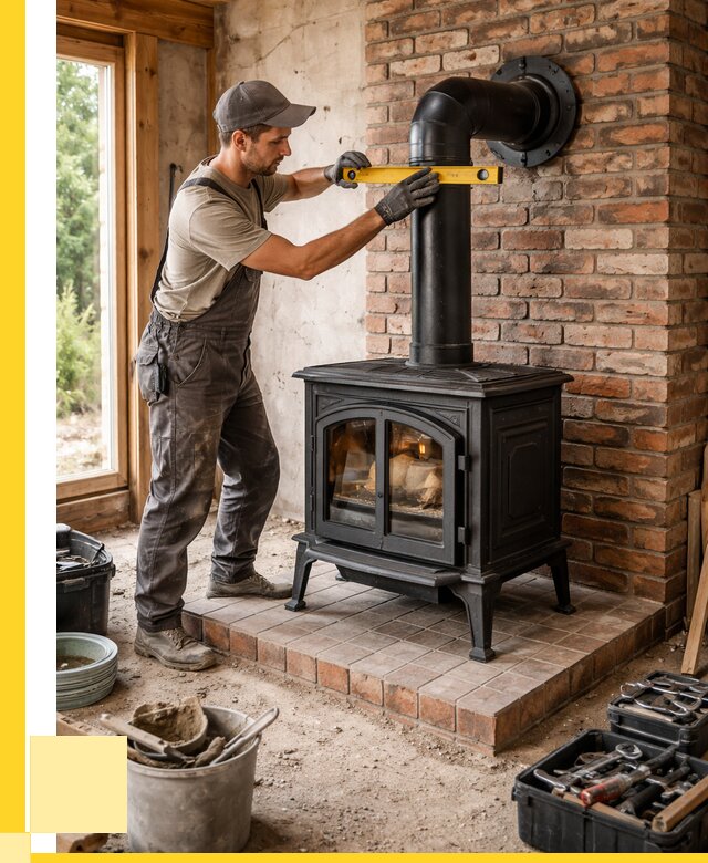 Монтаж печей установка банной печи в Сосновоборске от 15518 р. | ЭриданСсб