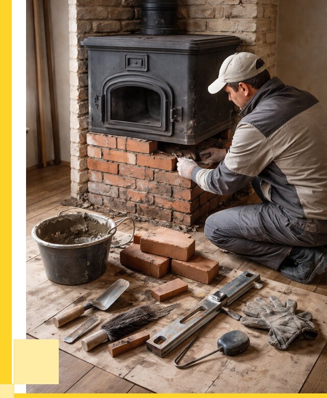 Ремонт печей в Сосновоборске от 12414 р., услуги печника ЭриданСсб