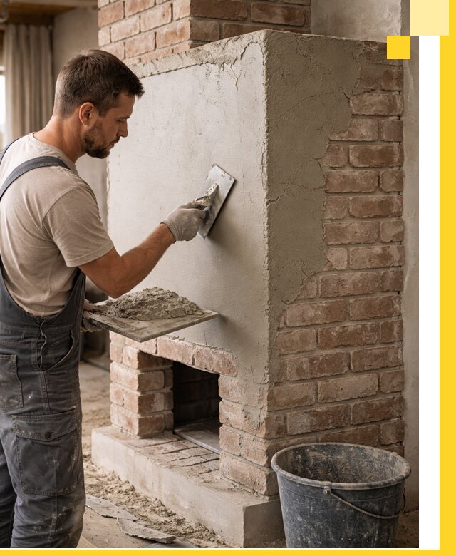 Отделка печей и облицовка каминов в Сосновоборске под ключ