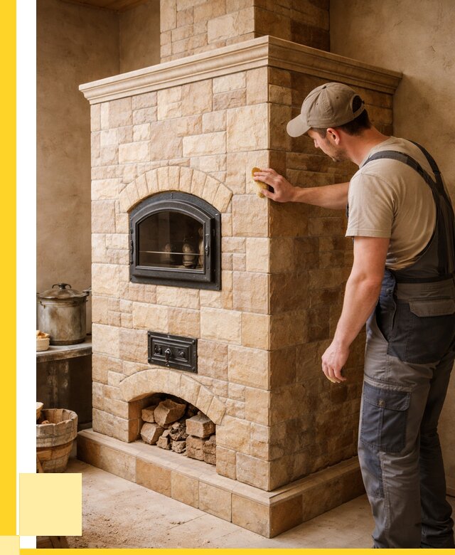 Облицовка печей в Сосновоборске от 4655 р. под ключ | ЭриданСсб