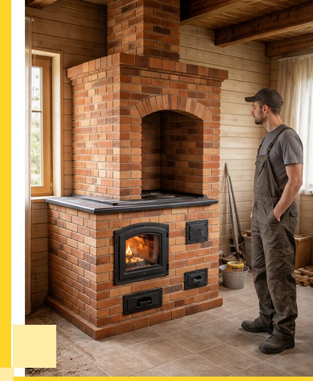 Кирпичные печи в Сосновоборске: купить от 155175 р. | ЭриданСсб