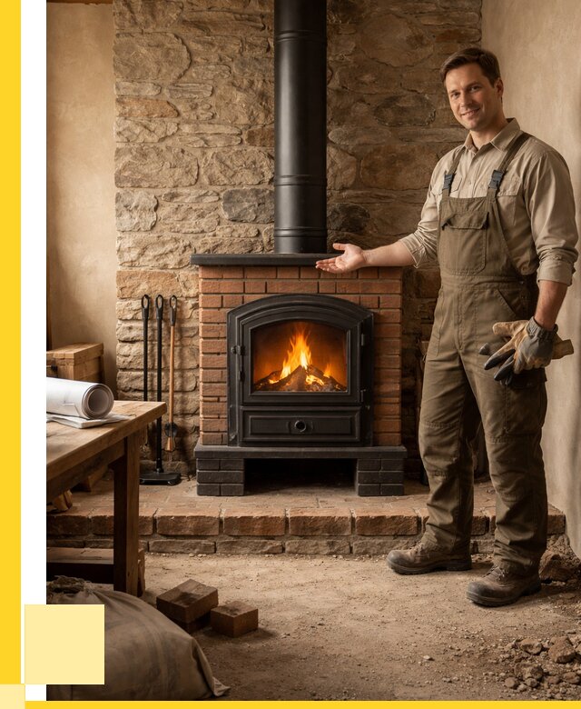 Печи отопительные из кирпича в Сосновоборске от 82760 р., ЭриданСсб