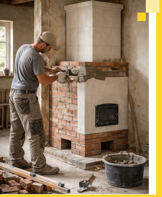 Изготовление и установка печей-голландок под ключ в Сосновоборске