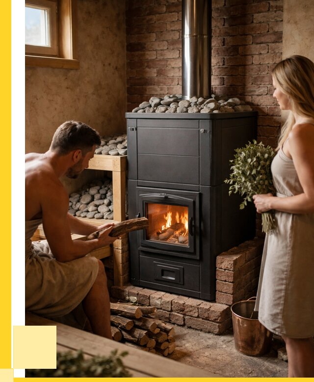 Кирпичная печь для бани на заказ в Сосновоборске от 56898 р. | ЭриданСсб