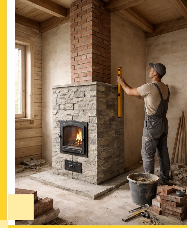 Печи и дымоходы под ключ в Сосновоборске от 46553 р., ЭриданСсб