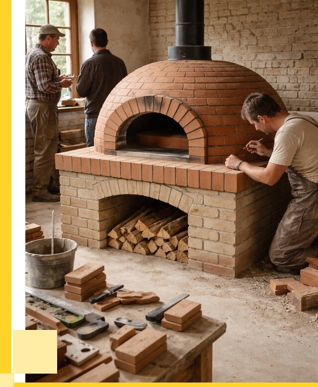 Помпейская печь дровяная для пиццы в Сосновоборске | ЭриданСсб от 206900 р.