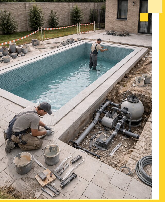 Строительство бассейнов под ключ в Сосновоборске: проекты и монтаж