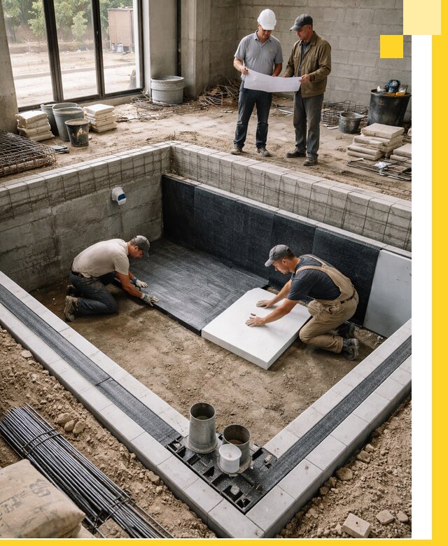 Проекты частных и общественных бассейнов под ключ в Сосновоборске