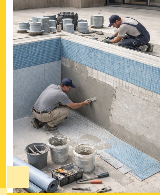 Ремонт и обслуживание бассейнов в Сосновоборске от 25863 р. | ЭриданСсб