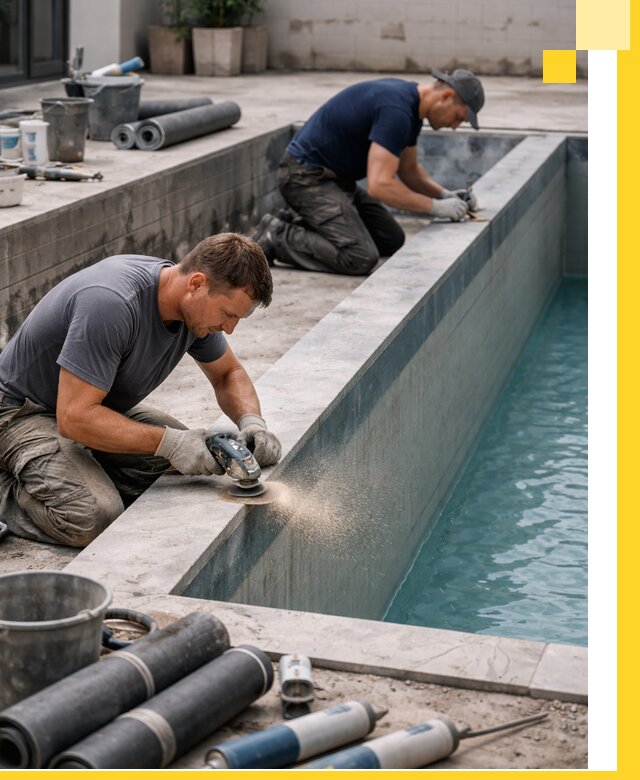 Профессиональный ремонт бассейнов под ключ в Сосновоборске