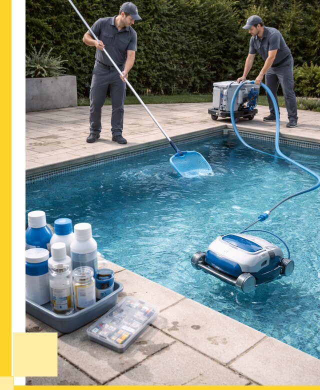 Чистка бассейнов в Сосновоборске роботами, от 4655 р. | ЭриданСсб