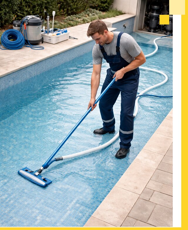 Профессиональная чистка бассейнов и фильтров в Сосновоборске под ключ