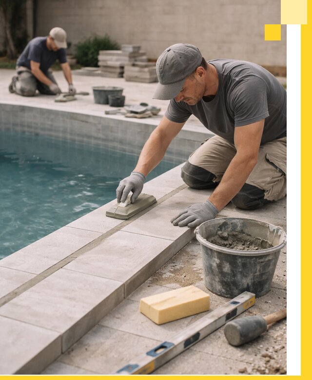 Отделка бассейнов в Сосновоборске: декоративная отделка и гидроизоляция