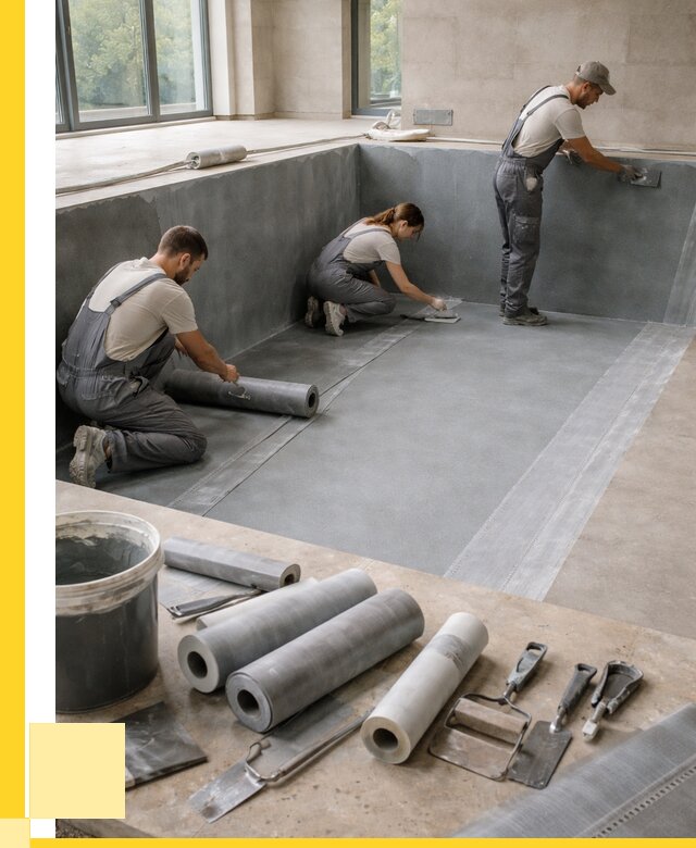 Гидроизоляция бассейнов в Сосновоборске от 2069 р., ЭриданСсб