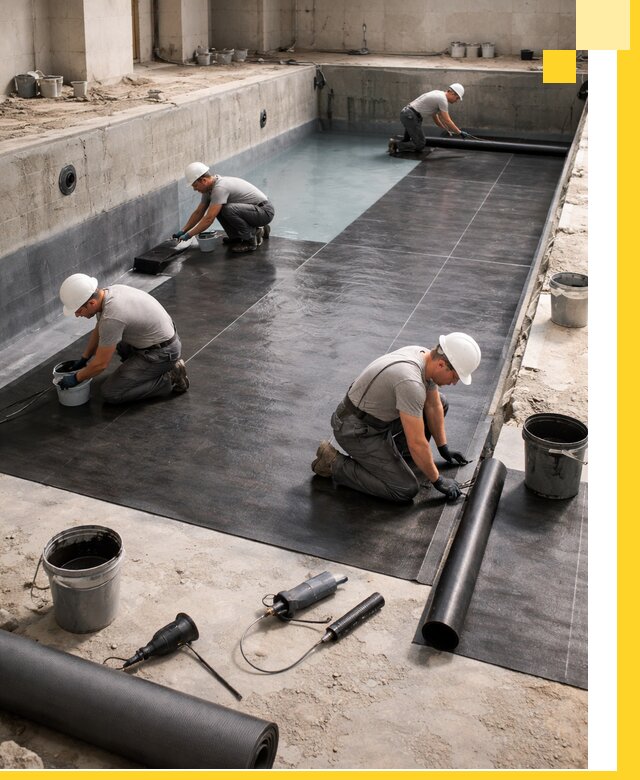 Профессиональная гидроизоляция бассейнов и чаш в Сосновоборске под ключ