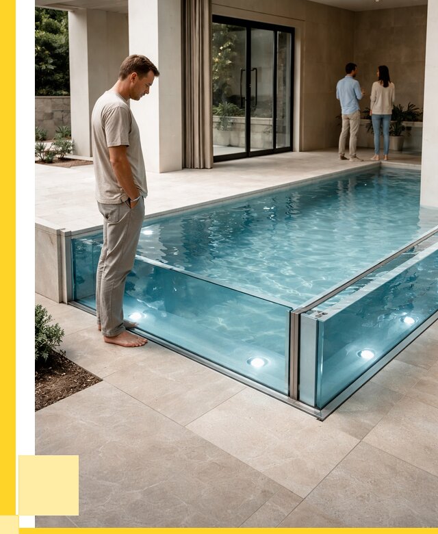 Стеклянные бассейны в Сосновоборске от 1241400 р. | ЭриданСсб — мозаика