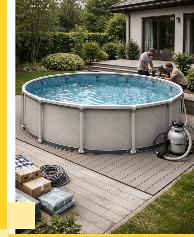 Купить каркасные бассейны в Сосновоборске от 46553 р. | ЭриданСсб