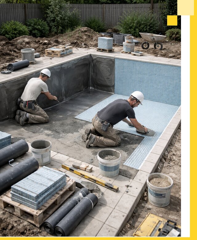 Проектирование и строительство стационарных бассейнов в Сосновоборске