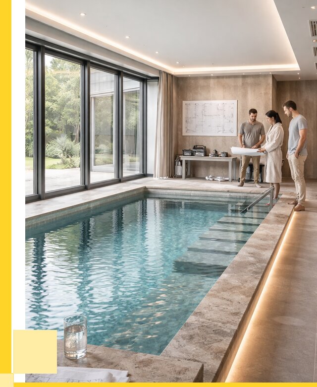 Закрытые бассейны под ключ в Сосновоборске от 2586250 р. | ЭриданСсб