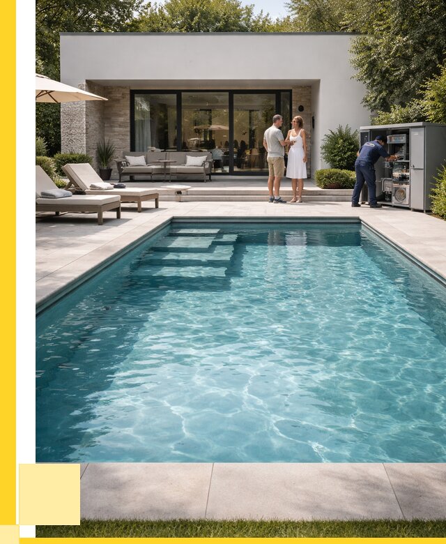 Бассейн в доме в Сосновоборске под ключ от 1241400 р. | ЭриданСсб