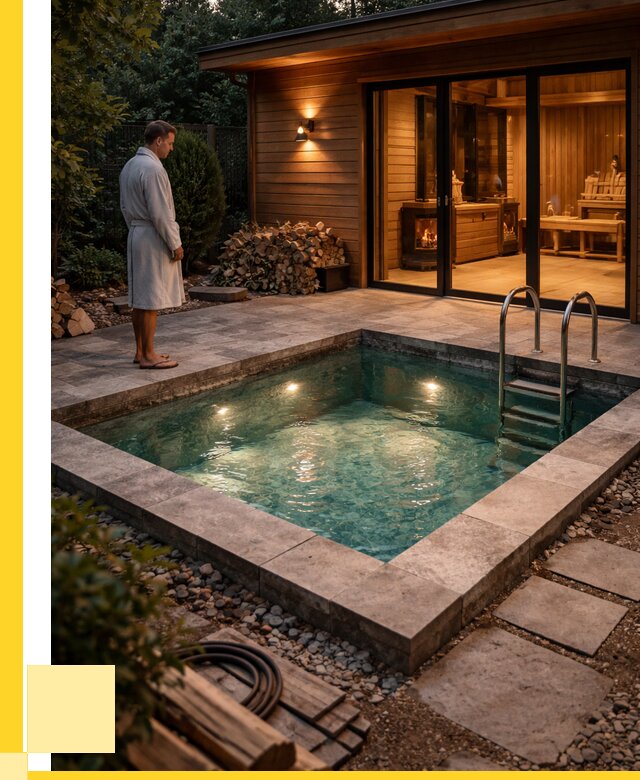 Бани с бассейном под ключ в Сосновоборске от 98278 р. | ЭриданСсб