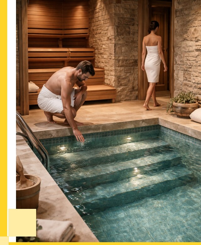 Сауна с бассейном под ключ в Сосновоборске от 124140 р., ЭриданСсб