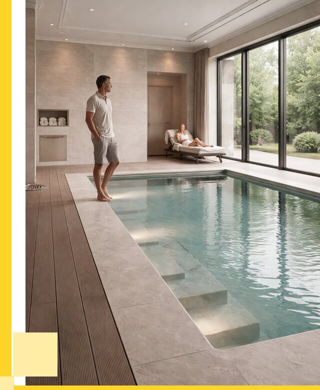 Бассейны в коттедже под ключ в Сосновоборске от 1241400 р. | ЭриданСсб