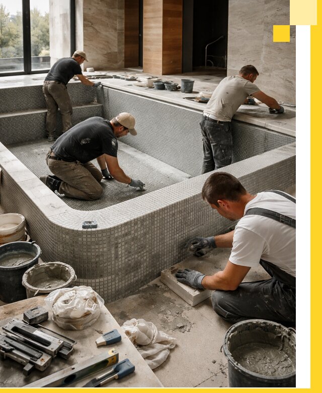 Строительство и установка СПА бассейнов под ключ в Сосновоборске