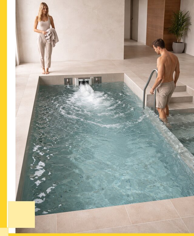 Бассейн с противотоком в Сосновоборске от 258625 р. | ЭриданСсб