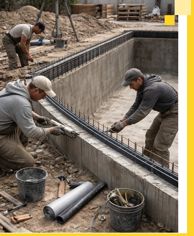 Качественный монтаж чаши бассейна в Сосновоборске под ключ с гарантией