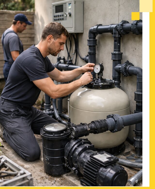 Поставка и монтаж фильтровального оборудования для бассейнов в Сосновоборске