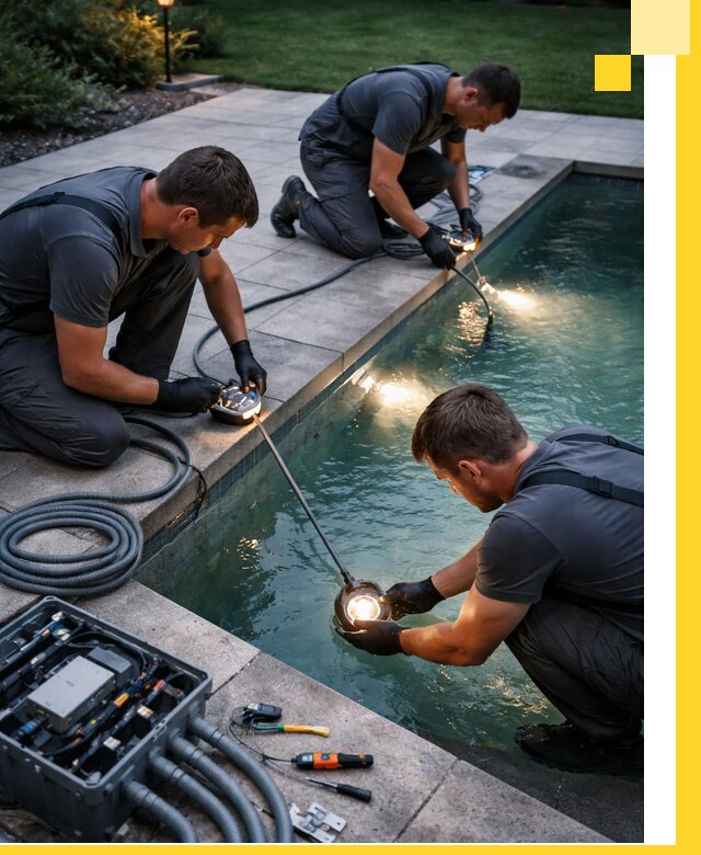 Профессиональное освещение бассейнов в Сосновоборске: дизайн и монтаж