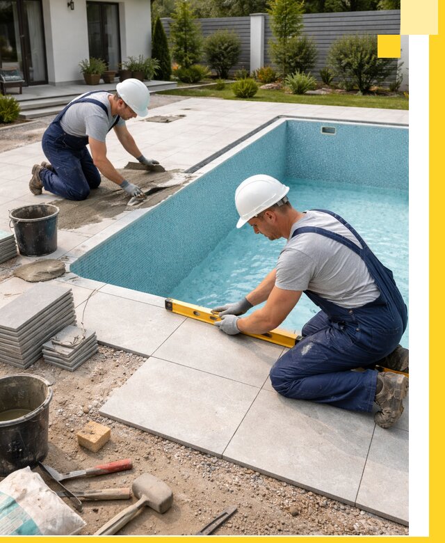 Строительство и монтаж плавательных бассейнов под ключ в Сосновоборске