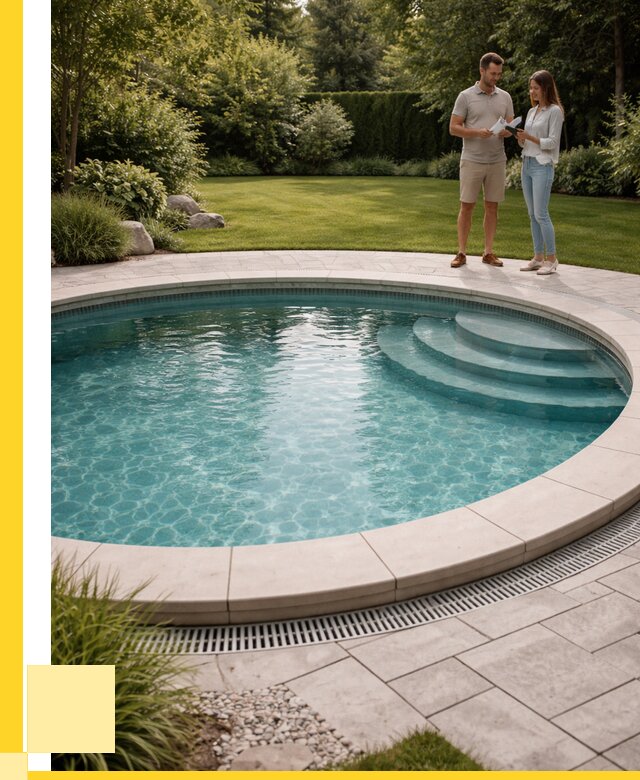 Круглые каркасные бассейны купить в Сосновоборске от 258625 р. | ЭриданСсб