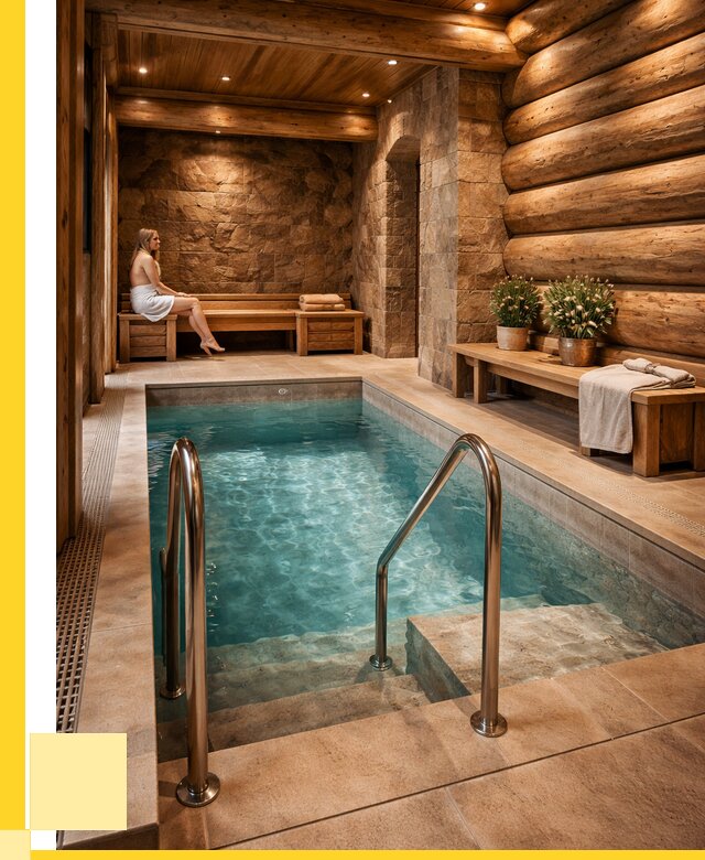 Аренда бани с бассейном в Сосновоборске от 1551750 р. | ЭриданСсб