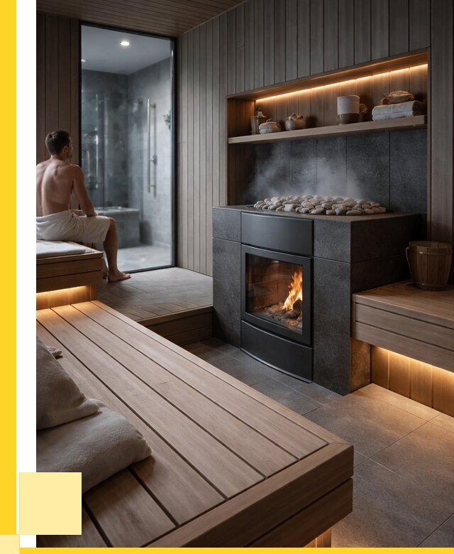 Проект сауны в частном доме в Сосновоборске от 36208 р. | ЭриданСсб