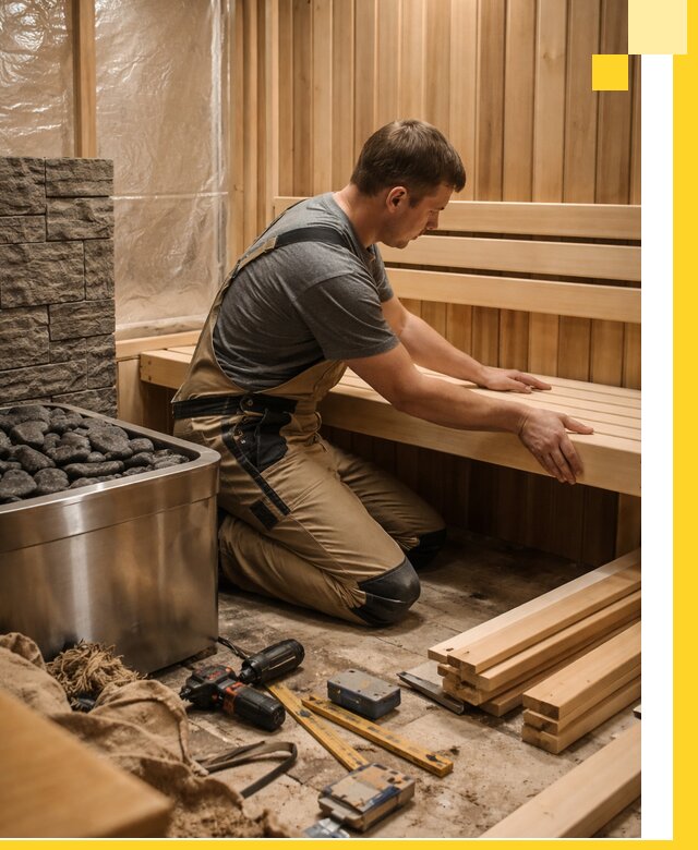 Сауны для дома под ключ с проектированием и монтажом в Сосновоборске