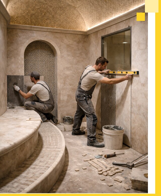 Проектирование и строительство саун с хамамом под ключ в Сосновоборске